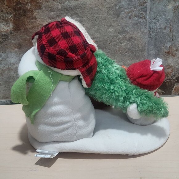 Hallmark Jingle Pals Perfect Pine Tree Farm Animated Push Snowmen 2014 - Picture 2 of 14